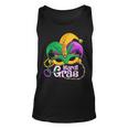 Mardi GrasMardi Gras 2023 Beads Mask Feathers V2 Unisex Tank Top