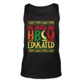 Melanated And Hbcu Educated Africa Pride Black History Month Unisex Tank Top