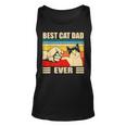 Mens Best Cat Dad Ever Funny Cat Daddy Man Fathers Day Gift Unisex Tank Top