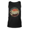 Mens Best Pappy Ever Vintage Retro Funny Gifts Dad Papa Grandpa Unisex Tank Top
