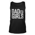 Mens Dad Of Girls For Men Proud Father Of Girls Vintage Dad V2 Unisex Tank Top
