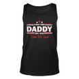 Mens First Time Daddy Est 2023 Wish Me Luck | Fathers Day Unisex Tank Top