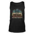 Mens Funny Fathers Day Idea - I Have Two Titles Dad And Fireman Unisex Tank Top
