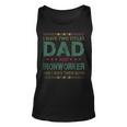 Mens I Have Two Titles Dad And Ironworker Funny Fathers Day Unisex Tank Top