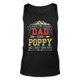 Mens I Have Two Titles Dad And Poppy Funny Fathers Day Top Unisex Tank Top