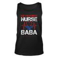 Mens My Favorite Nurse Calls Me Baba Cool Vintage Nurse Dad Unisex Tank Top