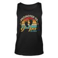 Mens Promoted To G Pa 2023 Fathers Day Funny First Time Dad Unisex Tank Top