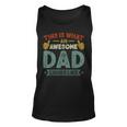 Mens This Is What An Awesome Dad Looks Like Funny Vintage Unisex Tank Top