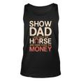 Mens Vintage Show Horse Dad Funny Gift Livestock Shows Unisex Tank Top