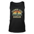 Mens Vintage Tennis Dad Just Like A Normal Dad Only Cooler Unisex Tank Top