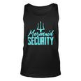 Mermaid Birthday Security PartyShirt Dad Gift Unisex Tank Top