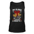 My Class Is Full Of Sweethearts Teacher Funny Valentines Day Unisex Tank Top