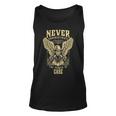 Never Underestimate The Power Of Case Personalized Last Name Unisex Tank Top