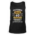 Oktober 1962 Lustige Geschenke 60 Geburtstag Tank Top