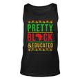 Pretty Black And Educated African Women Black History Month V12 Unisex Tank Top
