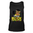Pretty Black And Educated Black History Month Queen Girls Unisex Tank Top