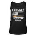 Proud Adult Spoon Survivor I Survived The Wooden Spoon Unisex Tank Top