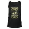 Proud Army National Guard Dad Veterans Day Hero Soldier Mens Unisex Tank Top