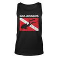 Retro Galapagos Islands Scuba Dive Vintage Dive Flag Diving Unisex Tank Top