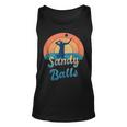 Sandy Balls For A Beach Volleyball Player Unisex Tank Top