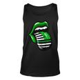 St Patricks Day Irish American Shamrock Flag Paddy Patty Day Tank Top