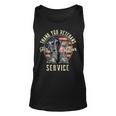 Thank You Veterans For Your Service Veterans Day Vintage Unisex Tank Top