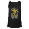 The Legend Is Alive Bronson Family Name Unisex Tank Top