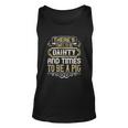 There’S Times To Be Dainty And Times To Be A Pig Men Women Tank Top Graphic Print Unisex