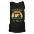 This Is How I Roll Golf Cart Funny Golfers Unisex Tank Top