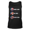 Trump More Jobs Obama No Jobs Bill Clinton Blow Jobs Unisex Tank Top