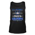 Us Air Force Proud Grandpa Fathers -Usaf Air Force Veterans Unisex Tank Top