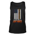 Veteran Of The United States Air Force Usaf Retro Us Flag Unisex Tank Top