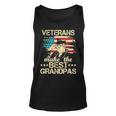 Veterans Make The Best Grandpas - Patriotic Us Veteran Unisex Tank Top