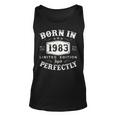 Vintage 1983 Made In 1983 40 Geburtstag Mann Frau 40 Jahre Tank Top