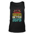 Vintage Biology Science Because Figuring Things Out Unisex Tank Top