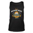 Vintage Camp Morning Wood Camping The Perfect Place To Pitch Unisex Tank Top