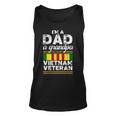 Vintage Dad Grandpa Vietnam Veteran Funny Men Gifts Unisex Tank Top