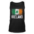 Vintage Ireland Irish Flag Green St Patricks Day Unisex Tank Top