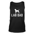 Vintage Lab Dad Funny Labrador Retriever Dog For Men Gift Unisex Tank Top