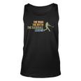 Vintage Man Myth Baseball Legend Sport Lover Retro Spieler Tank Top
