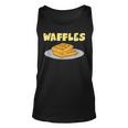 Waffles Matching For Couples And Best Friends Unisex Tank Top