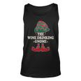 Weintrinkender Gnom Herren Unisex TankTop, Lustiges Motiv für Weinliebhaber