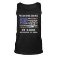 Welcome Home My Daddy Military Dad Soldier Homecoming Retro Unisex Tank Top