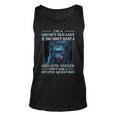 Wolf Im A Grumpy Old Lady If You Dont Want A Sarcastic Unisex Tank Top