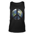 World Peace Earth Day Awareness Celebration Peace On Earth Unisex Tank Top