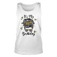 32Nd Birthday Decorations Girl Messy Bun 32 Years Old Bday Unisex Tank Top