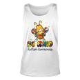 Be Kind Autism Awareness Puzzle Bee Dabbing Support Kids Unisex Tank Top
