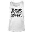 Best Dog Dad Ever For 1 Doggy Daddys Gift For Mens Unisex Tank Top