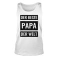 Bester Papa der Welt Unisex TankTop, Herren Geburtstag & Vatertag Idee