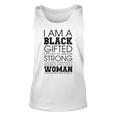 Blessed Educated Woman Black History Month Melanin Afro Unisex Tank Top